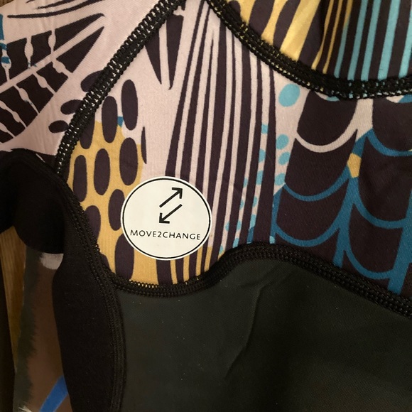 Kids Colorful Patterned Wetsuit - Picture 2 of 7